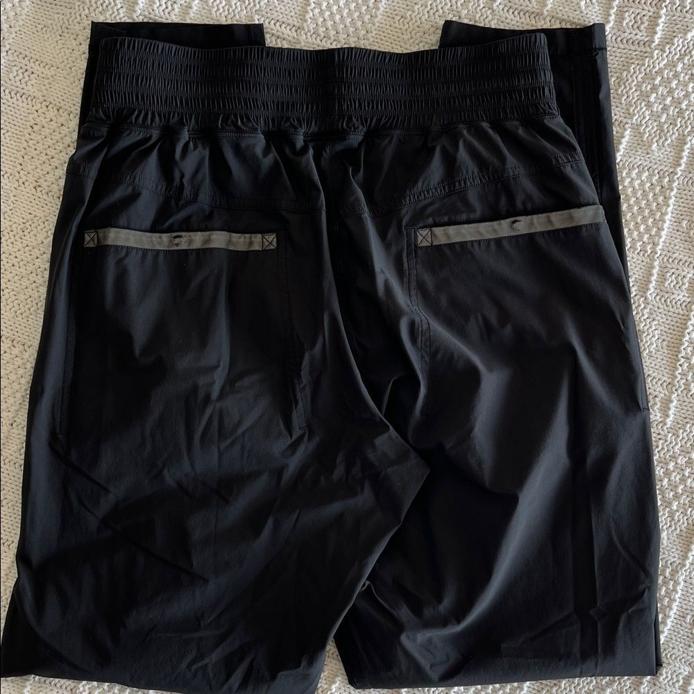 Lululemon Run With Rover Pant Double Layer Black Sz 6 - Picture 12 of 13